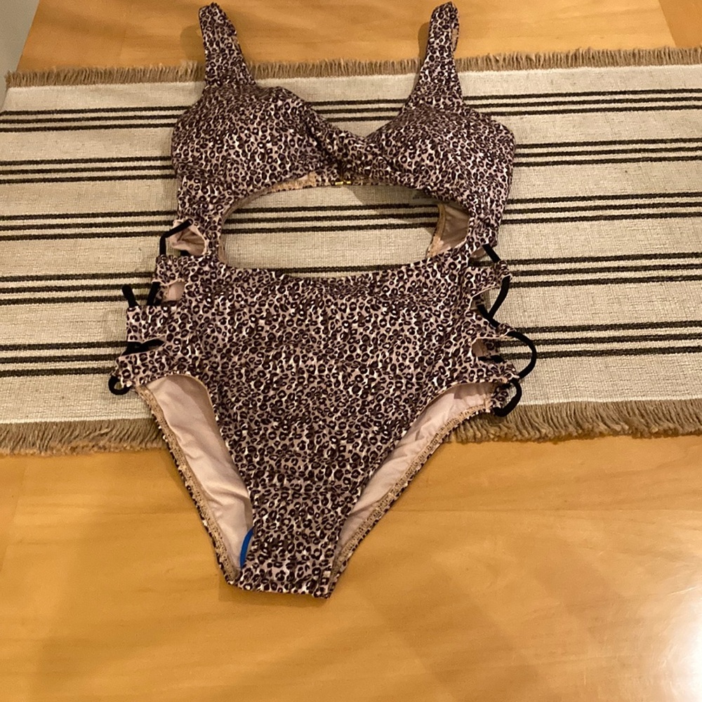 PINK Victoria’s Secret Animal Print Swimsuit